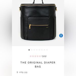 Fawn design diaper bag
